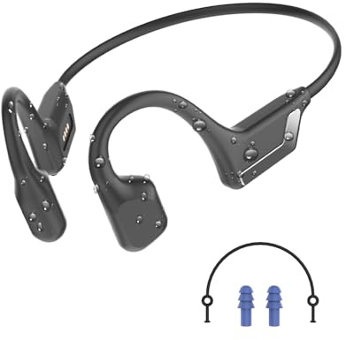 ANSTEN Kopfhörer Schwimmen IP68 Wasserdicht Bluetooth 5.3 MP3-Player Unterwasser Kabellos Sport Open Ear Kopfhörer für Schwimmen Laufen
