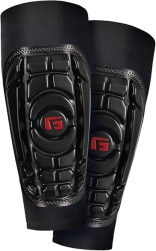 G-Form Pro-S Compact Soccer Shin Guards - Football Shin Guards - Black, Adult Medium