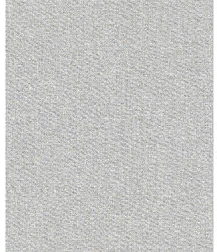 Erismann Tapete | Kollektion Hacienda | 5414-31 | Vliestapete | Uni/Einfarbig | 0.53 x 10.05 m | Grau | Wohnzimmer | Flur | Büro | Küche | Wohnräume