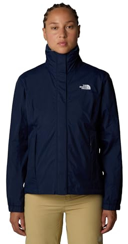 The North Face - Resolve Jacke - Wasserdichte und Atmungsaktive Wanderjacke Damen - Summit Navy, XL