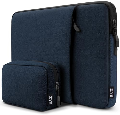 ZYB Custodia PC 16 Pollici Portatil,Custodia Notebook 16 Pollici,Custodia Laptop 16 per MacBook Pro 16 M5 M4 M3 M2 M1 2026-2021,16 Lenovo ThinkBook/IdeaPad VivoBook 16 HP Asus Dell Borsa-Blu Scuro