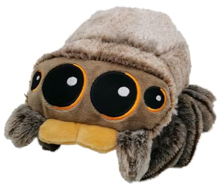 Invasye Niedliches Spinnen-Plüschtier, Kuscheliger Begleiter für Groß und Klein. Einzigartiges Geschenk für Halloween, Weihnachten, Geburtstage oder als Überraschung zwischendurch.