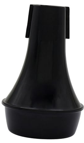 ibasenice Sourdine Trompette Mini Semi-Ouverte Abs Silencieux Portable Réduction Volume Pratique Accessoire Pour Trompettistes Débutants Et Entraînement Domestique