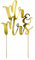 Cake Topper Kuchen Dekorieren Torten Deko Hochzeit Geburtstag (Mr. & Mrs. gold)