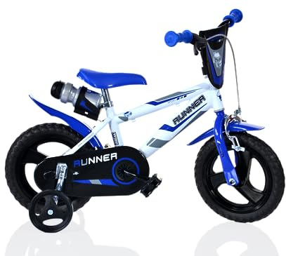 SCH Babys (Jungen) Fahrrad Runner Zoll Blau-3-5 Jahre Kinderfahrrad, blau, 12