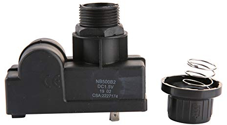 Qcwwy Generador Electrónico de Chispas, Kit de Encendido de Parrilla de Barbacoa de Alta Frecuencia, Botón Pulsador, Encendido de Parrilla de Pulso, Encendido de Pulso Eléctrico para (2 Salidas)