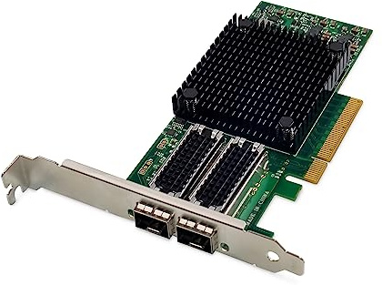 DIGITUS 25 Gigabit Ethernet Server Network Card - 2 Ports SFP28 - Nic - 1000/10000/25000 Mbps
