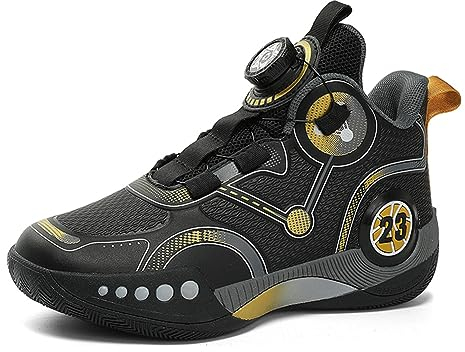 Herren Walkingschuhe Turnschuhe Fitnessstudio Sportschuhe Sneaker Running Tennis Schuhe Freizeit Straßenlaufschuhe Fashion Leichtgewichts Atmungsaktiv Schlüpfen Schuhe Schwarzes Gold 44EU