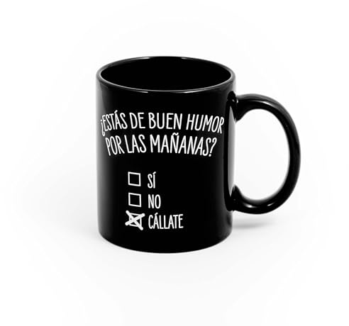Taza ¿Estás de buen humor por las mañanas?