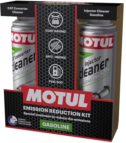 WOL 112320 - Emission Reduction Kit Petrol - Diesel Engines Cleaning Additives - CAT Cleaner 300ML & Injector Cleaner 300ML - Special Trearment For Emission Reduction - Anti Smoke And Fuel Economy