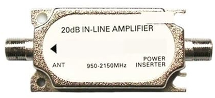 AMPLIFICATORE IN LINEA For SEGNALE PARABOLICO SATELLITARE Copertura più ampia