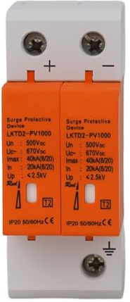 Surtension pour la protection contre le PV, surtension solaire pour la protection adaptée pour le bureau et la maison, ce qui le rend solide et peut résister à des températures élevées