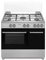 Cucina Gas SCHAUB LORENZ ss590ex 5 Fuochi a Gas Forno Elettrico Classe A 90 x 60 Inox