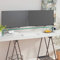 BULANED TV-Tisch/Bildschirmerhöhung Glas, Tv Erhöhung, Tv Board, Tv Tisch, Tv Aufsatz, Erhöhung Fernseher, Fernseher Tisch, Fernsehertisch, Transparent 110x30x13 cm