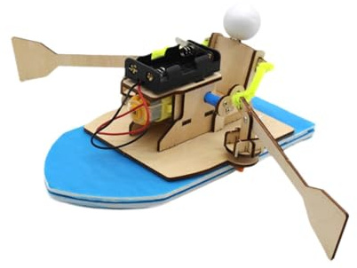 MagiDeal Modèle d'électricité à rames, ensemble d'expérimentation scientifique, assemblage amusant, jouet physique à tige, jouet pour enfants âgés de 4 à 11