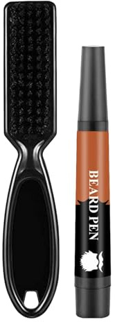 Penna Per Barba - Pennarello Per Styling A Lunga Durata, Riempitivo Per Da Barba Con Applicazione, Per Peli Del Viso Con Punta Di Precisione, Accessorio Per Toelettatura, Strument