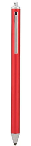 Stylus Pens for Touch Screens, Portable Universal Digital Stylus Touch Pen with Silicone Contact, Disc Tip, for Smartphone and Tablet (Red)