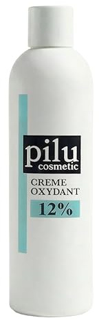 pilu Cosmetic Cream Oxydant 1 000 ml 12 % framkallare I väteperoxid för hårfärg, hårtoning, blondering, avmattning I Cream Developer