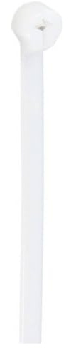 TRU COMPONENTS TC-12814160 Buntband 370 mm 4.8 mm Natur Med metalltunga, kemisk beständighet 100 st
