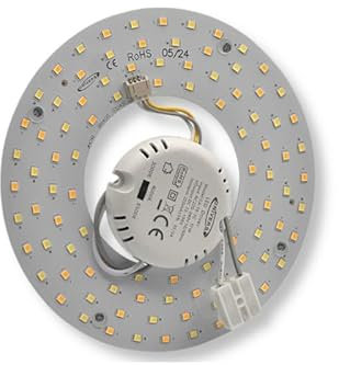 GASIASHOP SRL UNIVERSO CIRCOLINA MAGNETICA NEON LED PIASTRA DISCO ANELLO PLAFONIERA CIRCOLARE LAMPADA T9 G10Q 17W Ø15CM COLORE LUCE SELEZIONABILE CCT 3IN1 3000K - 4000K - 6500K