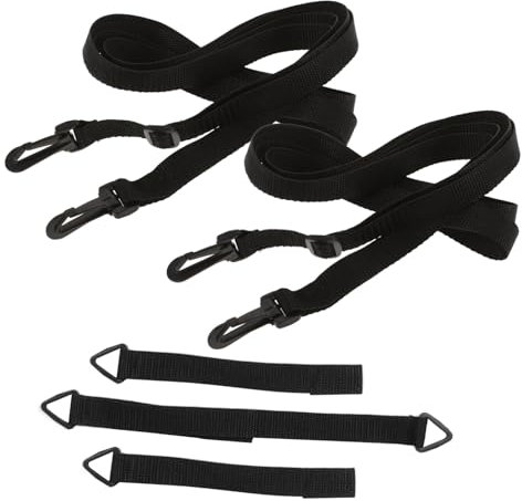 ibasenice 5pièces Sangle De Fixation pour Parasol De Terrasse Sangle Réglable Portable pour Parasol Extérieur Stabilisatrice Anti-Vent pour De Plage