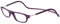 TBOC Lunettes de Lecture – Dioptrie +3.50 Monture Violet Foncé Femme Homme Unisexe Aimant Fermeture Ordinateur Travail Pliables Régables Magnetiques