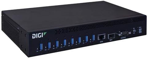 DIGI AW08-G300 Interface hub USB 3.2 Gen 1 (3.1 Gen 1) Type-A, W125782343 (3.2 Gen 1 (3.1 Gen 1) Type-A 10000 Mbit/s Black AW08-G300, USB 3.2 Gen 1 (3.1 Gen 1) Type-A, USB 3.2 Gen 1)