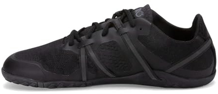 Xero Shoes Zapatos descalzos para hombre | Speed Force - Zapatos de correr para hombre | Zero Drop, puntera ancha, ultraligeros, minimalistas |, Negro, 6.5