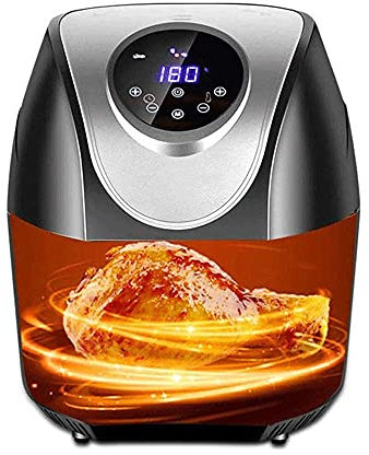 1800W multifunktionsluftfritös, varmluftsugn, med korg/Rapid Air Technology-ugn, frityrkorg med extra stor kapacitet, för hemköket interesting