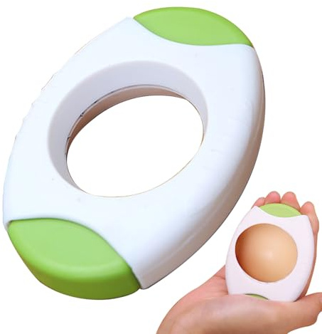 Abridor de cáscaras de huevo, cortador de huevos,Separador de huevos para huevos crudos - Abridor de cáscara de huevo, cortador multifuncional de cáscara de huevo para huevos cocidos, utensilios de co