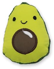 Catstages Lil' Avocato - Katzenspielzeug - Zahnpflege - Avocado - Katzenminze - Grün - Einheitsgröße