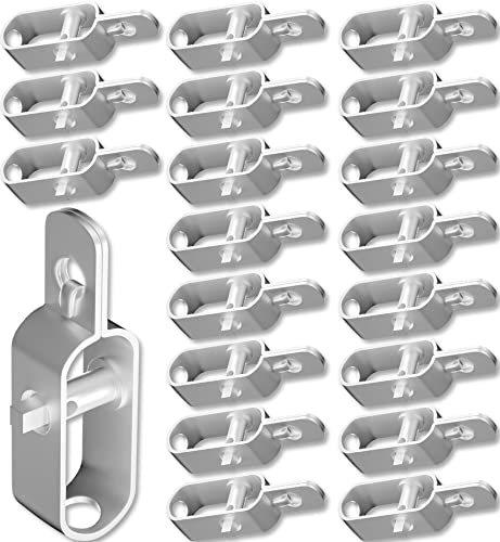 Amagabeli 20 X Zaundrahtspanner 2# (95MM) Zaundrahtschloss Zauneinsteller Garten Drahtzaun Rollensatz Geomet-beschichtetes Kabelseil Spannschloss Zaunspanner Sieb WR6 DA218