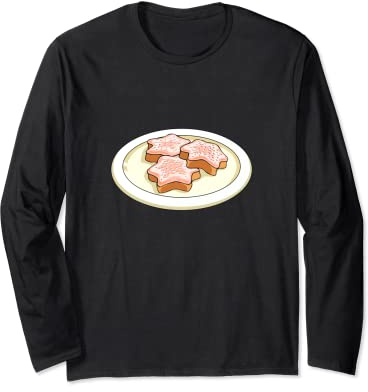 Assiette de biscuits faits maison Manche Longue