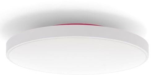 M Ledme - Plafoniera a LED 30W, Lampada da soffitto per bagno IP44, 3.000 lumen, Luce Fredda Colore (6000K) per Bagno, Cucina, Balcone, LM8254