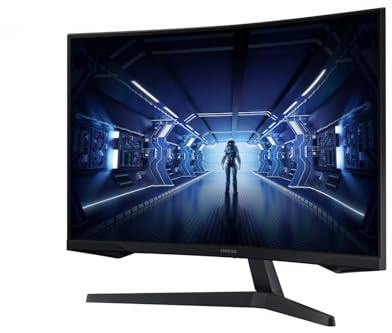 Ecran PC Gamer Incurvé - SAMSUNG - ODYSSEY G5 - G55T C27G55TQBU - 27'' WQHD - VA - 1 ms - 144Hz - HDMI / DisplayPort - AMD Free