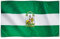 Runesol Bandera de Andalucía, 91x152cm, 3ft x 5ft, 4 Ojales, Ojal en las Esquinas, Bandera Andaluza, Región de España, Banderas Premium, Interior, Exterior, Colores Vívidos, Día de la Constitución