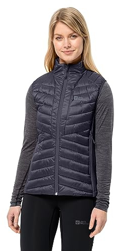 Jack Wolfskin Damen ROUTEBURN PRO INS Vest W Weste, Graphite, XS