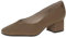 CAPRICE Damen Pumps aus Leder Kleiner Absatz, Grün (Olive Pearl), 40 EU