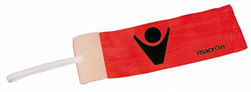 ATELIER DEL RICAMO Bandeau Capitaine Major Macron, Rouge, Adulto