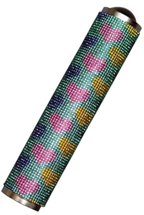 ZEALMAX Klassisches Kaleidoskop aus Zinn, handgefertigtes Kaleidoskop, klassisches nostalgisches Spielzeug für Kinder und Erwachsene, Bunte Diamanten