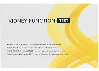 Nierenfunktionstest (Albumine) Selbsttest, Urin Teststreifen - Albuminwert testen