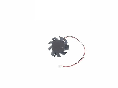 NPUOZHT Ventilador de Tarjeta gráfica 2 Pines 37 mm EFB0412HHA T124010DL para ASUS gt640 GT 640 HD 4550 HD5570 Fáciles de reemplazar