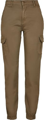 Urban Classics Damen Hose, Cargo, Olive, 29