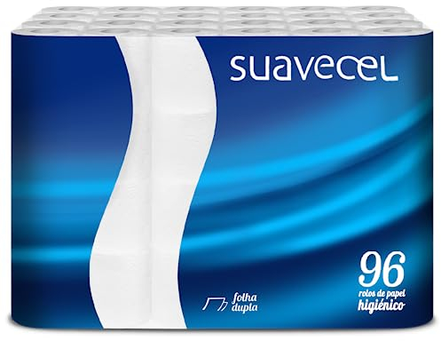 Toilettenpapier 2-lagig Extra Weich MEGA PACK 96 Rollen - 8 x 12 Rollen