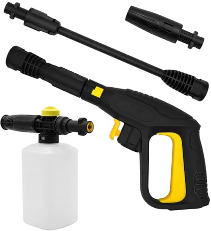 Fai Top Pistola a Spruzzo e kit Lancia,Pistola di Ricambio con Cannone Schiuma per Idropulitrici Karcher K2 K3 K4 K5 K6 K7