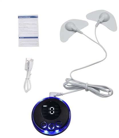 Masseur amincissant du visage : avec coussinets de patch EMS Massage 8 modes, 19 niveaux d'intensité Microcourant EMS Massora musculaire pour amincissement du visage et lifting