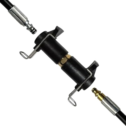 Högtryck slangadapter Quick Connect klick – Parkside till Nilfisk – Snabbkoppling i mässing & rostfritt stål – Upp till 160 bar 60°C – M&M Smartek