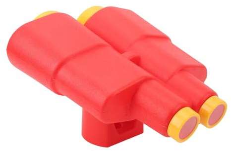 KIMISS Binoculares para Niños para Exploración, Juguete Educativo de Telescopio de Plástico para Niños y Niñas, Binoculares de Aprendizaje de Aventuras para la Naturaleza