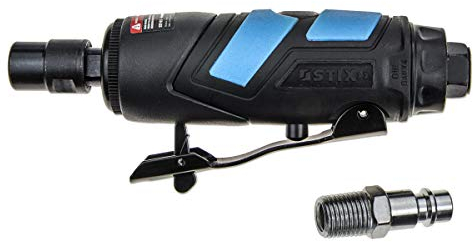 STIX Druckluft-Stabschleifer - Druckluft Schleifer 1/4 - Schleifgerät 25000 U/MIN - Geradeschleifer - gerader pneumatischer Schleifer - Trennscheiben - Schleifmaschine