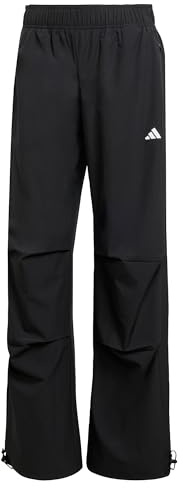 adidas Women's Workout Essentials Woven Training Pants, Black, L